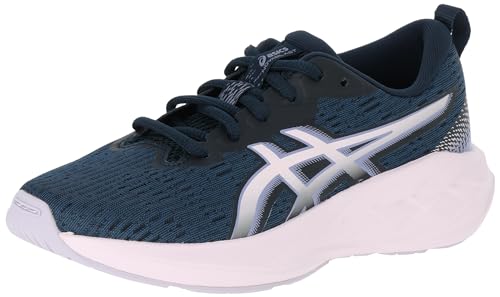 ASICS Novablast 4 Gs Sneaker, French Blue/Cosmos, 32.5 EU von ASICS