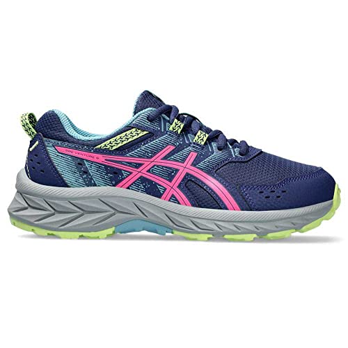 ASICS PRE Venture 9 GS Sneaker, DEEP Ocean/HOT PINK, 32.5 EU von ASICS