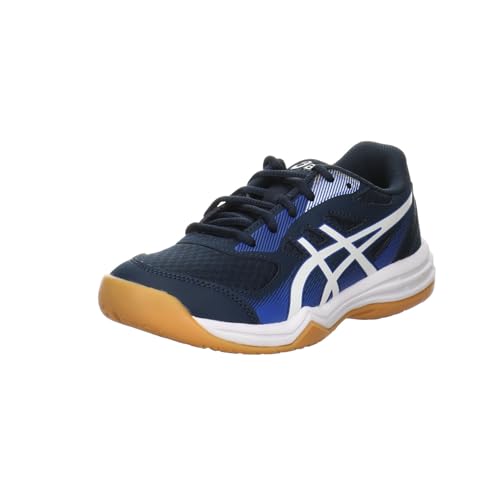 ASICS Upcourt 5 GS Sneaker, French Blue White, 33 EU von ASICS