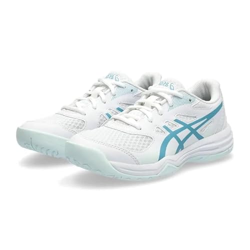 ASICS Upcourt 5 GS Sneaker, Weiß Gris Blue, 30.5 EU von ASICS