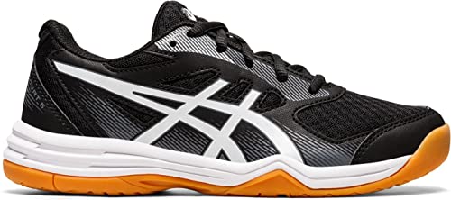 ASICS Upcourt 5 GS Sneaker, White/Pure Silver, 32.5 EU von ASICS