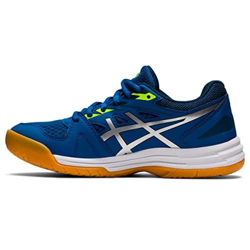 ASICS Upcourt GS, Laufschuhe für Kinder, Unisex, Lake Drive, reines Silber, 22.2 cm von ASICS