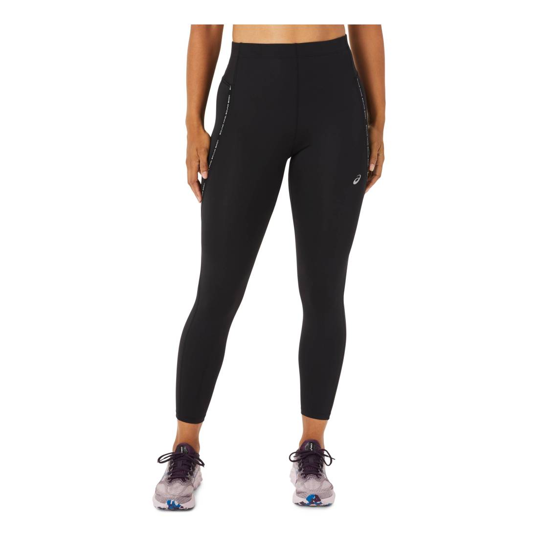 asics RACE HIGH WAIST TIGHT Damen Laufhose Gr. L von ASICS