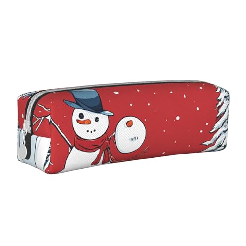 ASPOIJHN Aufbewahrungstasche aus Leder mit Aufschrift "Merry Christmas Day", kompakt, leicht, Schreibwaren-Organizer für Studenten, Jungen, Mädchen, Erwachsene, weiß, Einheitsgröße, Schulranzen-Set ASPOIJHN Aufbewahrungstasche aus Leder mit Aufschrift "Merry Christmas Day", kompakt, leicht, Schreibwaren-Organizer für Studenten, Jungen, Mädchen, Erwachsene, weiß, Einheitsgröße, Schulranzen-Set von ASPOIJHN