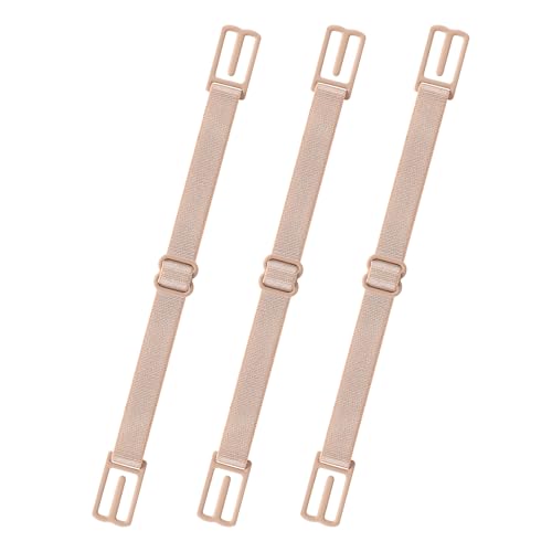 ASTER 3 Stück BH Träger Halter Clip Damen Verstellbarer BH Clips für Den Rücken BH Klammer Rücken 10.5-18.5cm BH Träger Halter Rutschfeste Elastischer BH Strap Clips für BH Träger Rücken von ASTER