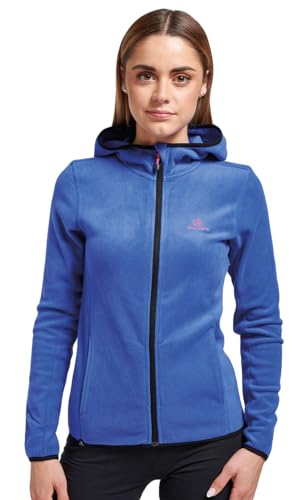 ATHL DPT. Damen sportliche Fleecejacke in modischen Farben für Outdooraktivitäten, Kapuze Blau, Gr. L ATHL DPT. Damen sportliche Fleecejacke in modischen Farben für Outdooraktivitäten, Kapuze Blau, Gr. L von ATHL DPT.