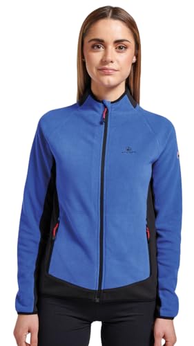 ATHL DPT. Damen sportliche Fleecejacke in modischen Farben für Outdooraktivitäten, Stehkragen Blau/Schwarz, Gr. M ATHL DPT. Damen sportliche Fleecejacke in modischen Farben für Outdooraktivitäten, Stehkragen Blau/Schwarz, Gr. M von ATHL DPT.