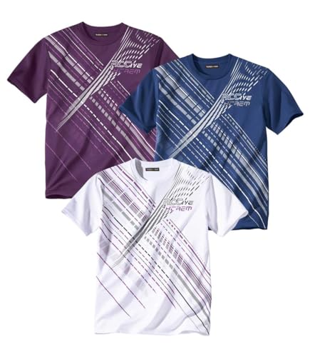 ATLAS FOR MEN - 3er-Pack T-Shirts Sportsmen - XXXL von ATLAS FOR MEN