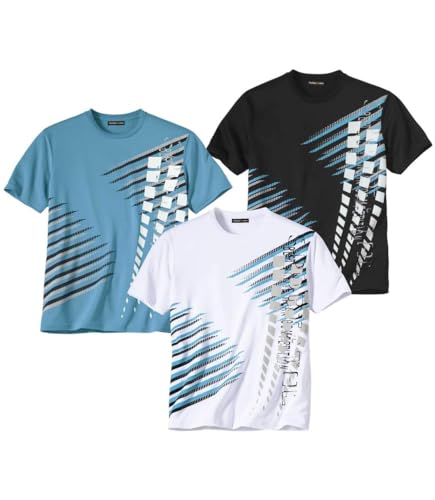 ATLAS FOR MEN - 3er-Pack T-Shirts Sport - 5XL von ATLAS FOR MEN