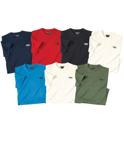 ATLAS FOR MEN - 7er-Pack T-Shirts Atlas - 5XL von ATLAS FOR MEN