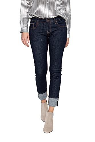 ATT Jeans Damen Slim Fit Jeans Red Selvedge Belinda Slim Fit Jeans Slim Fit Unifarben Belinda von ATT Jeans