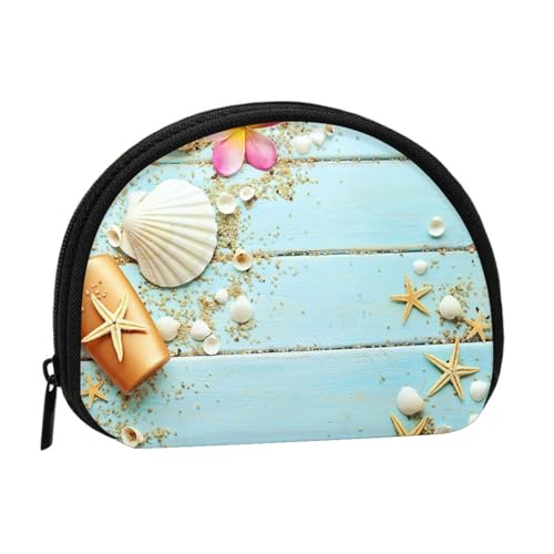AUGUSTRUSH Kleine Geldbörse mit Reißverschluss – Strandmuscheln Mini Canvas Geldbörse Tragbar und modisch für Frauen & Mädchen Ideal für Münzen, Schlüsselanhänger, Kreditkarte & Ausweis Aufbewahrung, AUGUSTRUSH Kleine Geldbörse mit Reißverschluss – Strandmuscheln Mini Canvas Geldbörse Tragbar und modisch für Frauen & Mädchen Ideal für Münzen, Schlüsselanhänger, Kreditkarte & Ausweis Aufbewahrung, von AUGUSTRUSH