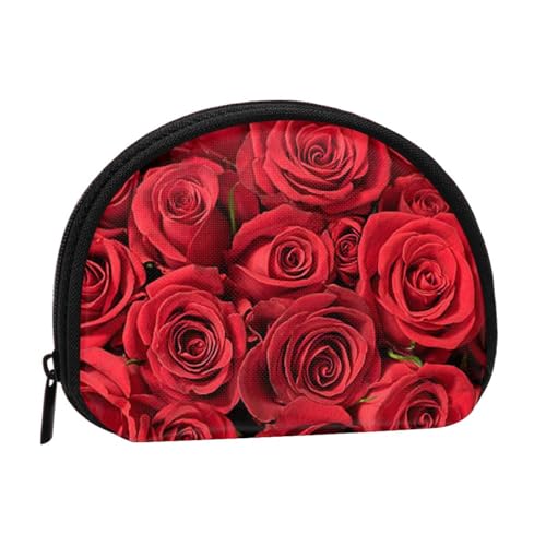 AUGUSTRUSH Kleine Geldbörse mit Reißverschluss – rote Rose Mini Canvas Geldbörse Tragbar und modisch für Frauen & Mädchen Ideal für Münzen, Schlüsselanhänger, Kreditkarten & Ausweis Aufbewahrung, rote AUGUSTRUSH Kleine Geldbörse mit Reißverschluss – rote Rose Mini Canvas Geldbörse Tragbar und modisch für Frauen & Mädchen Ideal für Münzen, Schlüsselanhänger, Kreditkarten & Ausweis Aufbewahrung, rote von AUGUSTRUSH
