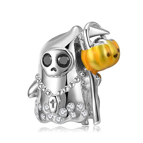 AUHOAZ 925 Sterlingsilber, Handgefertigter Diyanhänger, Geschenk For Frauen, Mädchen, Kompatibel mit Pandora Troll Chamilia Charmarmbändern und Halsketten von AUHOAZ