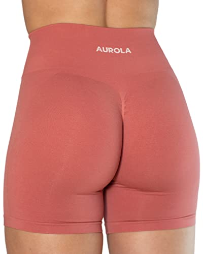 AUROLA Damen Athletic Shorts Hohe Taille Laufshorts Sportlich Kurz Gym Elastische Workout Shorts von AUROLA