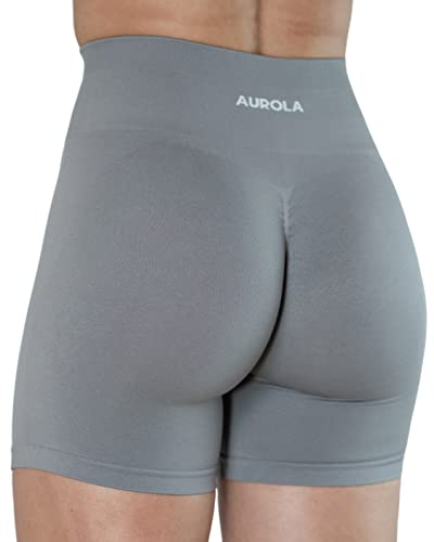 AUROLA Shorts Damen Fitness Trainings Transparente Sommer Laufshorts für Damen, Nahtlose Scrunch-Shorts Helle Farben, Vielleicht Durchsichtig von AUROLA