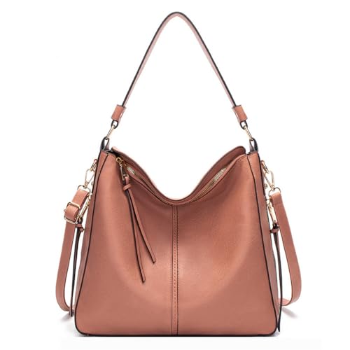 AUXDIQ Damen Handtasche Umhängetasche Große Elegante Einkaufstasche Crossbody Tasche Mehrtaschentasche Arbeit, Einkaufen, Reisen, Alltäglicher Gebrauch von AUXDIQ