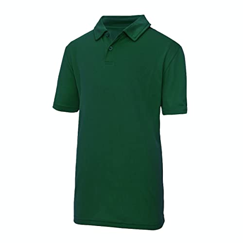 AWDis Unisex Cooles Poloshirt für Kinder Polohemd, Flaschengrün, 12-13 Jahre AWDis Unisex Cooles Poloshirt für Kinder Polohemd, Flaschengrün, 12-13 Jahre von AWDis