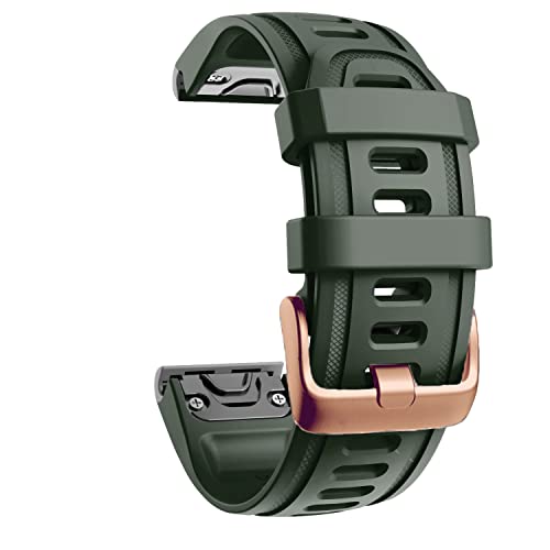 AXPTI 20 mm Smartwatch-Schnellverschluss-Armband für Garmin Fenix 6S 6SPro 5S Plus, Silikonarmband, sportliches wasserdichtes Zubehör, Correa, 20mm For Fenix 6S Pro, Achat von AXPTI