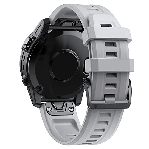 AXPTI 26 x 22 mm offizielle Schraubschnalle, Uhrenarmband für Garmin Fenix 6 7 935 Epix Silikon Easyfit Armband für Fenix 7X 6X 5X Watch, 22mm For S60 S62, Achat von AXPTI