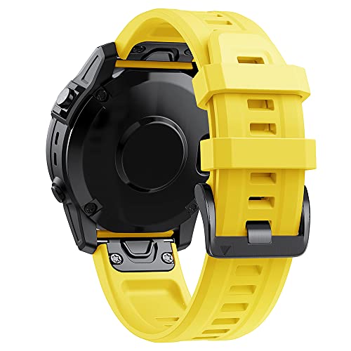 AXPTI Ersatzarmband für Garmin Fenix 5 5X Plus 6 6X Pro 7 7X 3 HR Enduro 935 Smartwatch, Quickfit, Silikon, 22 Stück, For Fenix 3 HR D2 bravo, Achat von AXPTI