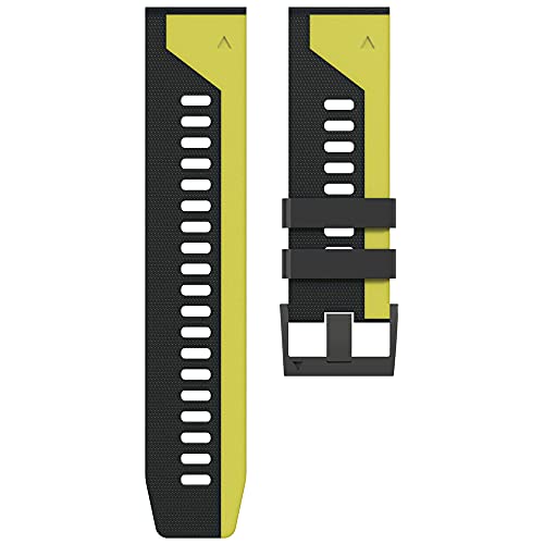 AXPTI Hot Sell 26 22 mm Uhrenarmband für Garmin Fenix 6 6X Pro 5X 5 Plus 3 HR 935 Tactix Delta Weiches Silikonband Smartwatch-Zubehör, For Fenix 5X 5XPlus, Achat von AXPTI