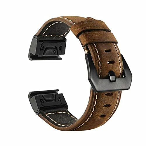 AXPTI Quickfit Smartwatch-Armbänder für Garmin Fenix 7S 7 7X 6S 6 6X Pro 5S 5X 5 Plus MK2S Epix Gen Instinct2 Echtlederarmbänder, For Fenix 7S 5S Plus, Achat von AXPTI