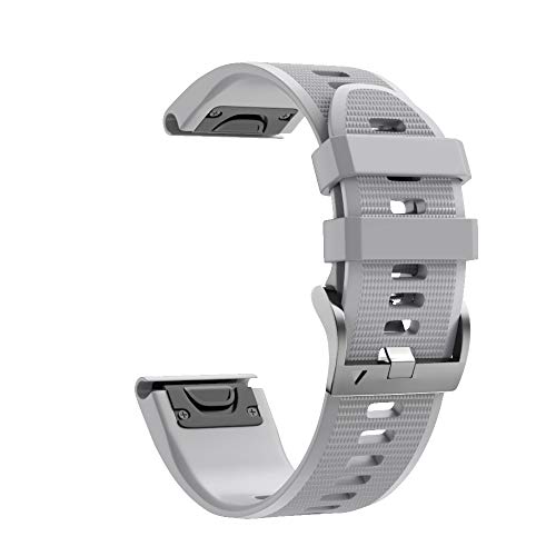 AXPTI Uhrenarmband für Herren, 22 mm, 26 mm, schnelle Passform, Uhrenarmband für Garmin Fenix 6 Pro 6X Pro 5X 3 5 Plus Silikon-Armbänder 945 935 Fenix 7X 7, For Descent Mk1 Mk2 Mk2i, Achat von AXPTI