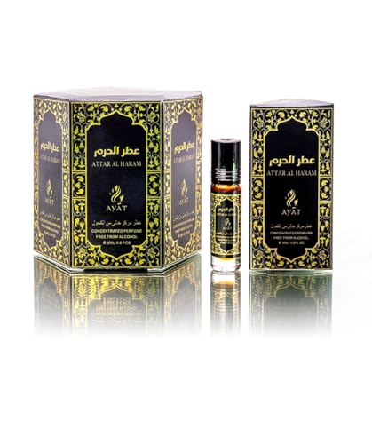 AYAT PERFUMES - 6 x 6 ml – Duftöl für Männer & Frauen – langanhaltend und komfortabel (Attar Al Ahram) von AYAT PERFUMES