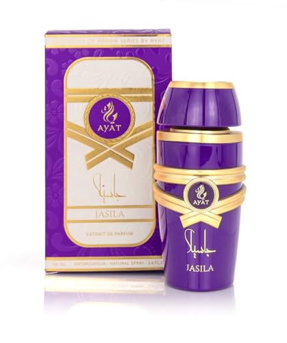 AYAT PERFUMES BLOSSOMS OF ARABIA Eau de Parfum 100 ml Parfüm für Frauen – ein sinnlicher orientalischer Duft, entworfen und hergestellt in Dubai, arabischer Duft (JASILA) von AYAT PERFUMES