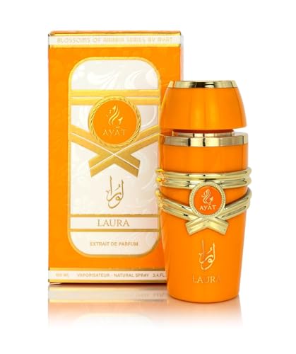 AYAT PERFUMES BLOSSOMS OF ARABIA Eau de Parfum für Frauen, 100 ml, ein sinnlicher orientalischer Duft, entworfen und hergestellt in Dubai, arabischer Duft (Laura) von AYAT PERFUMES
