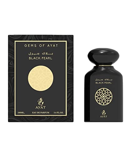 AYAT PERFUMES Eau de Parfum Gems of Ayat - Jade 100ml by AYAT PERFUMES - Arabian Duft für Männer und Frauen - Oud Oriental hergestellt und entworfen in Dubai - Noten: Jasmin Moschus und Vanille (Black von AYAT PERFUMES