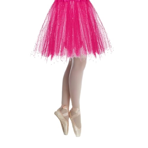 AYNKH Carnival Women's 80s Puffy Tulle Skirt, Petticoat Underskirt, Short Ballet Tutu, for Carnival, Party Dress, for Carnival, Party Dress AYNKH Carnival Women's 80s Puffy Tulle Skirt, Petticoat Underskirt, Short Ballet Tutu, for Carnival, Party Dress, for Carnival, Party Dress von AYNKH