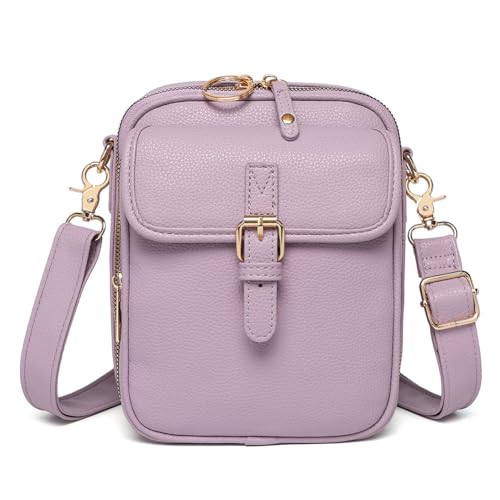 AZURAOKEY Skulpturen-Crossbody-Tasche-2025 Neue Vintage Leder-Diebstahl-Diebes-Tasche mit 10 Kartenschlitzen, verstellbare Skulptur 8f Geldbörse for Frauen AZURAOKEY Skulpturen-Crossbody-Tasche-2025 Neue Vintage Leder-Diebstahl-Diebes-Tasche mit 10 Kartenschlitzen, verstellbare Skulptur 8f Geldbörse for Frauen von AZURAOKEY