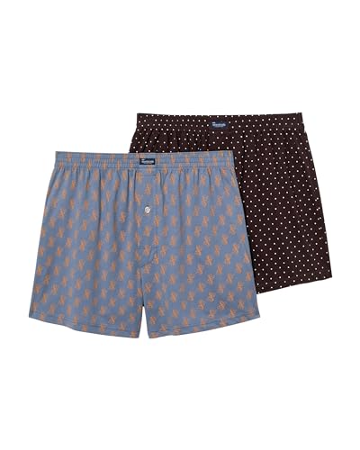 Abanderado Herren Pack Bóxer Punto Esenciales Estampados Boxershorts, bunt, 60 (2er Abanderado Herren Pack Bóxer Punto Esenciales Estampados Boxershorts, bunt, 60 (2er von Abanderado