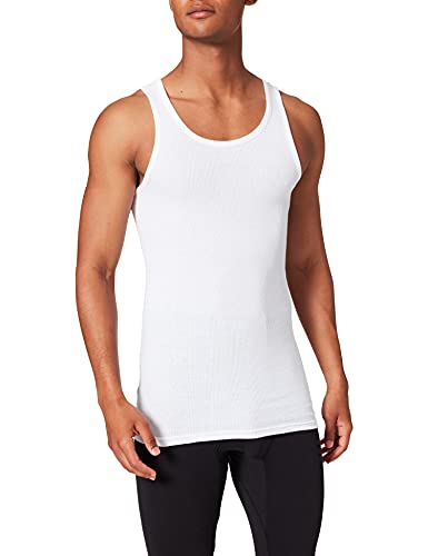 abanderado Herren Camiseta Tirantes De Algodón Canalé Ocean Pullunder, Weiß (Blanco 001), XX-Large (Herstellergröße: XXL/60) von Abanderado