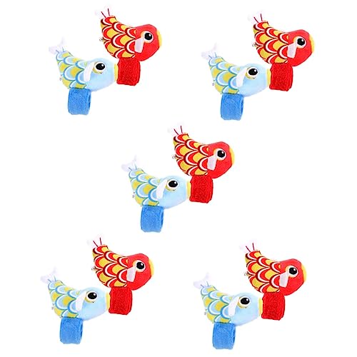 Abaodam 10 Stk tierischer Sexring Fisch ausgestopfte Tiere Dschungeltier armbänder für kinder party geschenke für kinder Plüschtier Kinderspielzeug kinder armband Klassenpreis Handgelenk von Abaodam