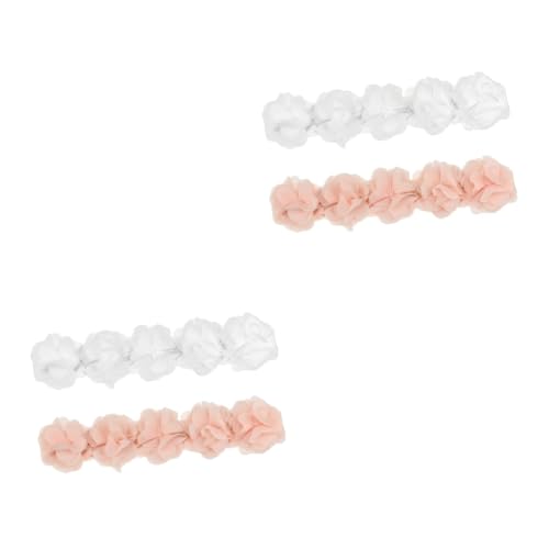 Abaodam 4 Stück -Kopfbedeckung mädchen stirnbänder Haarschmuck für Babys kinder haarschmuck kinder stirnband Haarband Haargummis kopfschmuck Stirnband für Kinder Prinzessin Schal von Abaodam