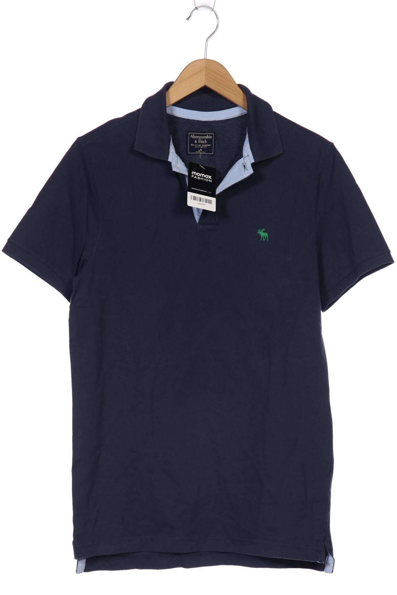 Abercrombie & Fitch Herren Poloshirt, marineblau, Gr. 48 von Abercrombie & Fitch