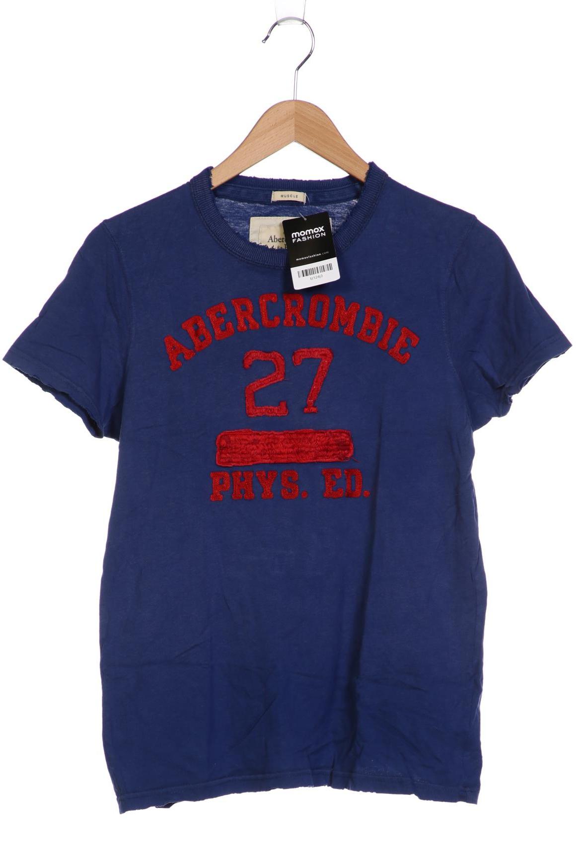 Abercrombie & Fitch Herren T-Shirt, blau, Gr. 46 von Abercrombie & Fitch