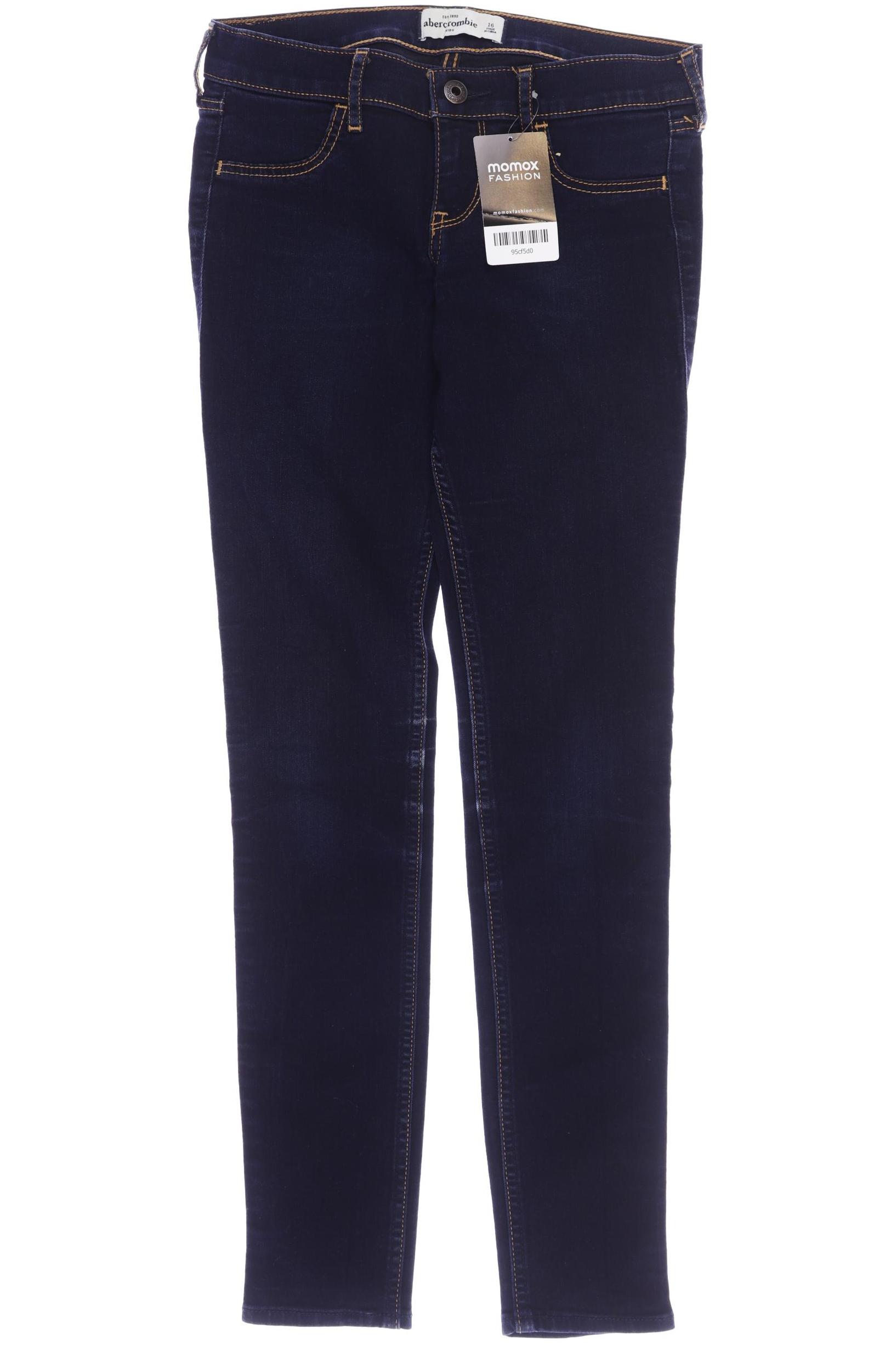 Abercrombie & Fitch Damen Jeans, marineblau, Gr. 176 von Abercrombie & Fitch