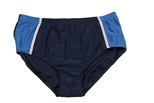 Abraxas Shorty Slip Badehose Herren- übergröße, Navy/royal, Größe:6XL Abraxas Shorty Slip Badehose Herren- übergröße, Navy/royal, Größe:6XL von Abraxas