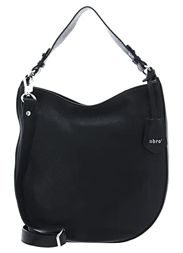 ABRO Damen Beutel AY Stofftasche, Black/Nickel von Abro