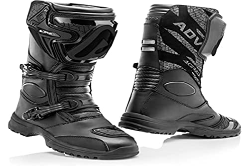 Acerbis Herren X-stradhu Stiefel, Schwarz von Acerbis