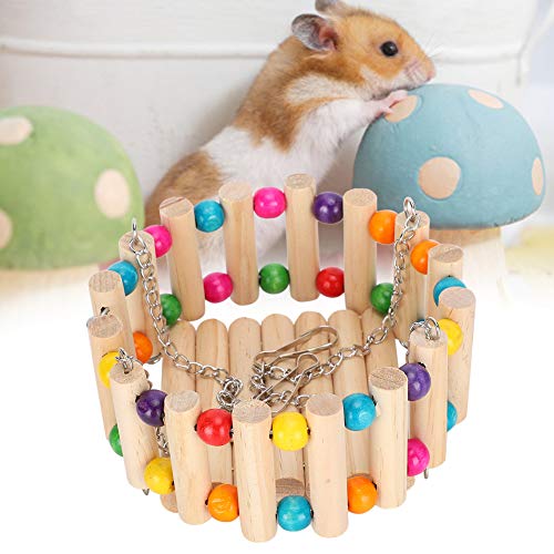 Chinchilla Hängematte aus Holz Kaninchen Hängematte Hamsterkäfig Spielzeug Hängende Schaukel Hamster Spielzeug Käfig für Haustiere Zubehör Chinchilla Hängematte aus Holz Kaninchen Hängematte Hamsterkäfig Spielzeug Hängende Schaukel Hamster Spielzeug Käfig für Haustiere Zubehör von Acouto