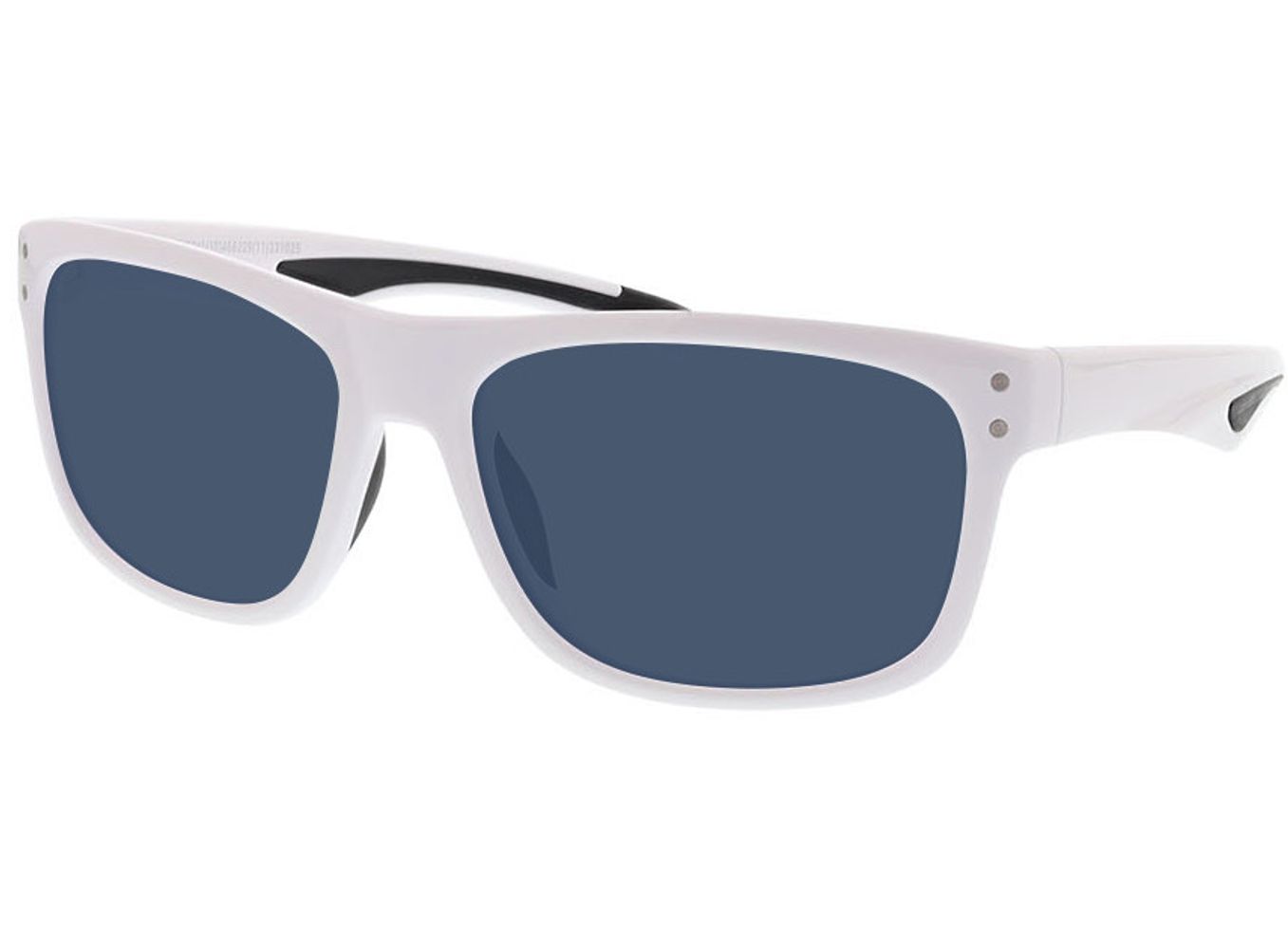 Pace - weiß/schwarz Sonnenbrille mit Sehstärke, Vollrand, Rechteckig von Active by Brille24