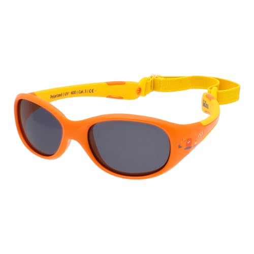 ActiveSol BABY Sonnenbrille 6-24 Monate, 100% UV-Schutz, BPA-frei, polarisiert, verstellbares Band, Prüfengel Bestnoten von ActiveSol