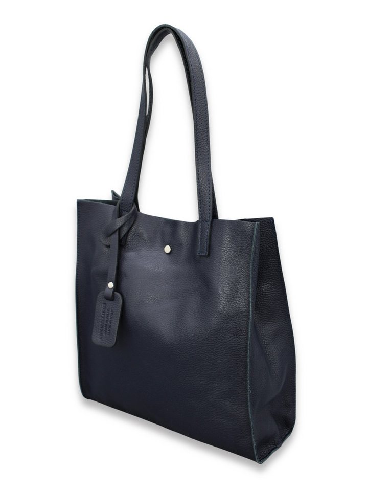 Adel Bags Shopper BENITA Schultertasche für Damen, Handtasche, echtes Leder, herausnehmbares Innenfach, Made in Italy von Adel Bags