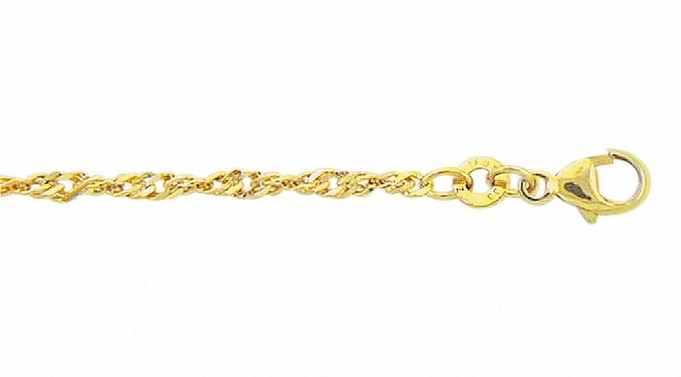 Adelia´s Goldarmband 333 Gold Singapur Armband 18,5 cm, 18,5 cm 333 Gold Goldschmuck für Damen von Adelia´s