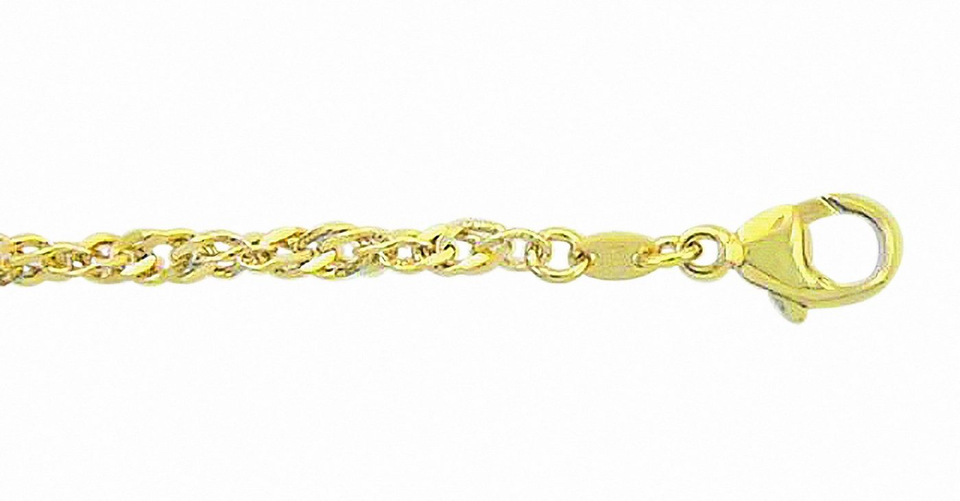 Adelia´s Goldarmband 333 Gold Singapur Armband 19 cm Ø 3,4 mm, Goldschmuck für Damen von Adelia´s